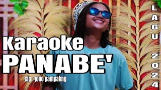 KARAOKE PANABE JONO PAMPAKNG || (official lirik music video) @jonopampakng