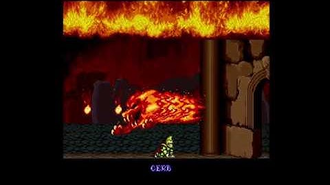 MiSTer FPGA - Ghouls N Ghosts (Beta) Core - Final Bosses
