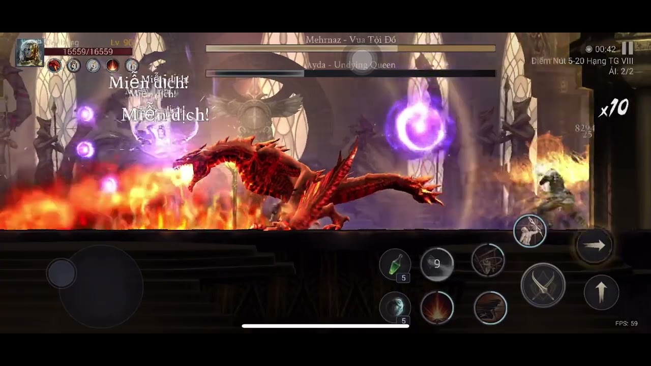 Leo- 5-20 WG 8 - Full set Demon Breath ( mythic ) - Ancent Weapon : Hell Fire (Lengendary) No Damage