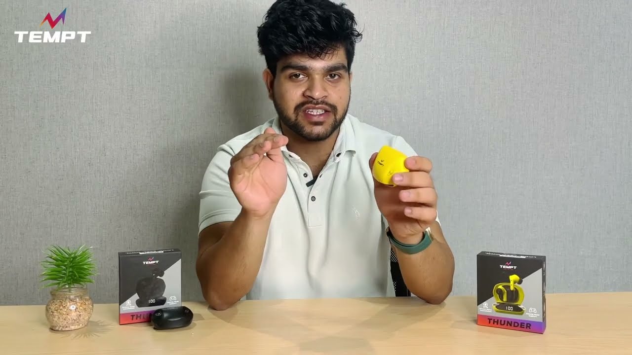 Tempt Thunder Earbuds: Unleashing Powerful Sound and Features 🎧🔥