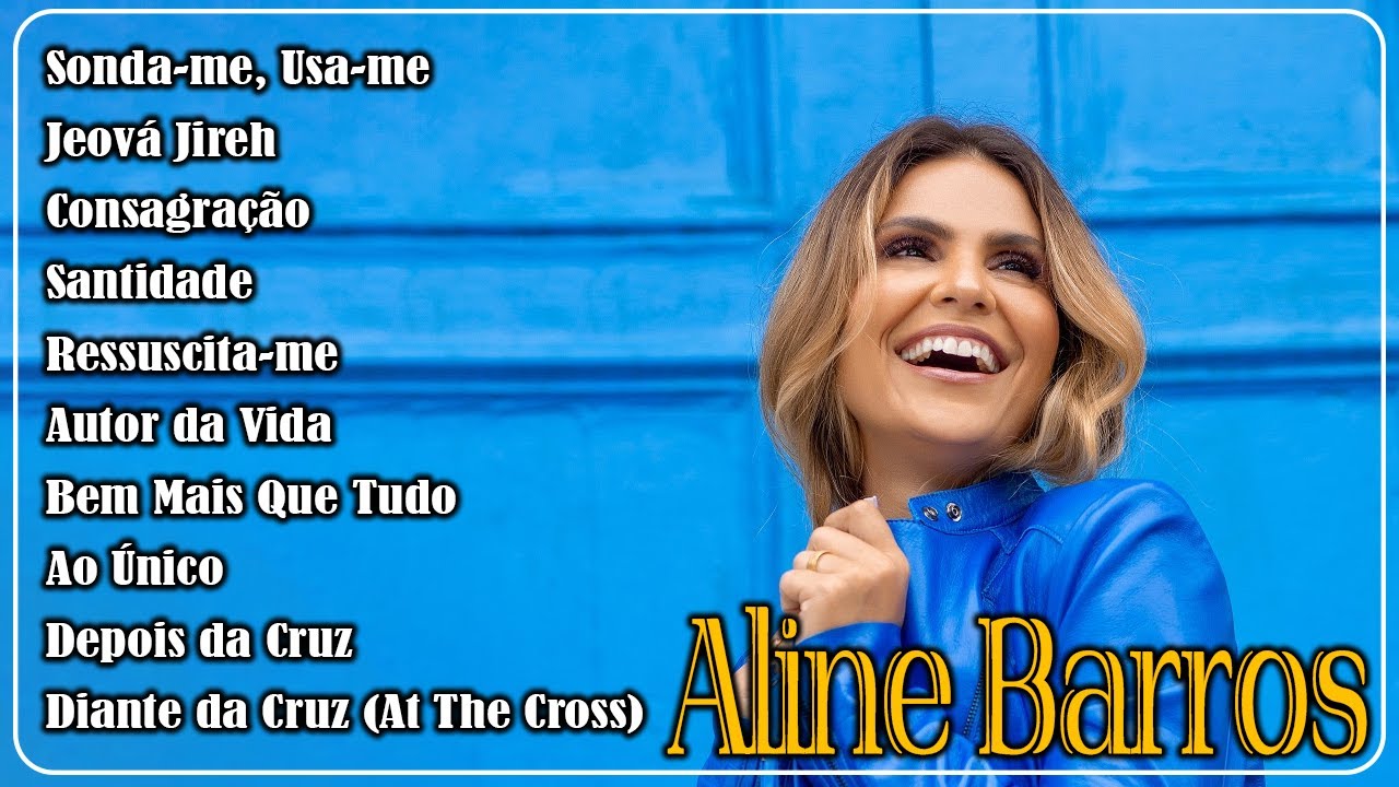 ALINE BARROS Sondame Usame,...As melhores 2023 gospel alinebarros