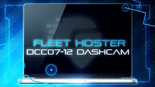 Fleet Hoster Surfsight Dual Dashcam DCC07-12