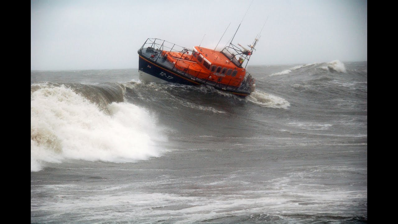 Rescue Footage From Scotland S Rnli Lifeboats In 2012 Youtube