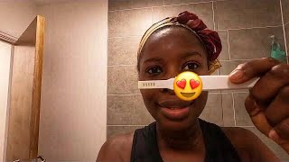 My First live pregnancy test in the UK 🇬🇧.