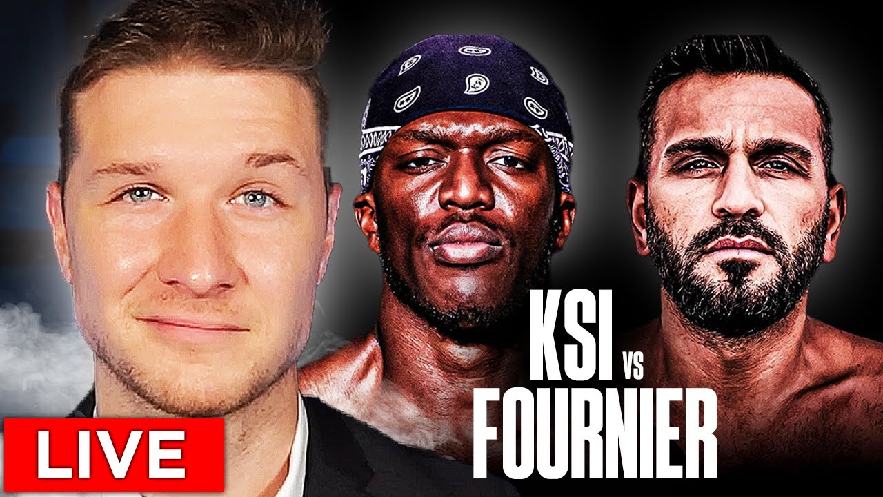 KSI vs Joe Fournier Misfits 007 LIVESTREAM Watch Party!!