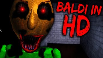 BALDI IN 3D HD! ENDING - BALDI