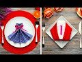 24 IDEAS PARA DOBLAR SERVILLETAS PARA HACER NOTAR A LA MESA DE LA FIESTA