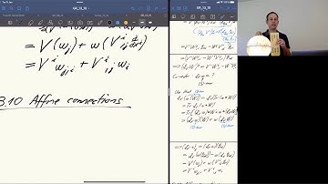 General Relativity, Lecture 9