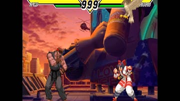 Capcom vs SNK 2 - Japanese/PAL Dreamcast Version - Arcade Mode Playthrough