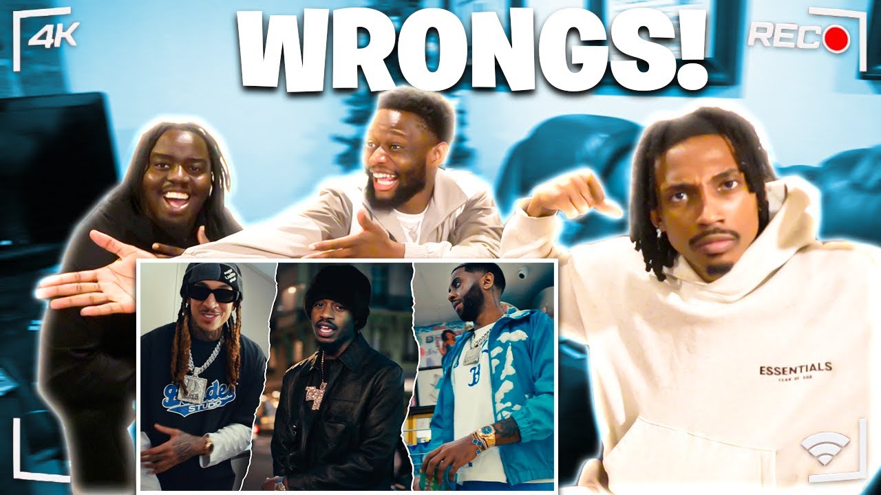 AMERICANS REACT TO D-BLOCK EUROPE - WRONGS FT. LIL TJAY !