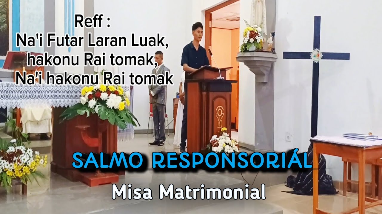SALMO RESPONSORIAL BA MISA CASAMENTO