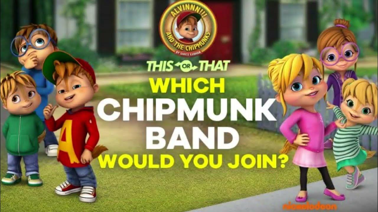 Alvinnn and Chipmunks Games - Which Chipmunk Band Would You Join - YouTube