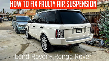 Range Rover Air Suspension Fault FIX | How to Fix Suspension on Land Rover