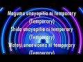 Neema Gospel Choir -- Temporary Lyrics Video