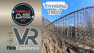 Troy – 360° VR Ride Experience | Toverland Epic Wooden Coaster Adventure