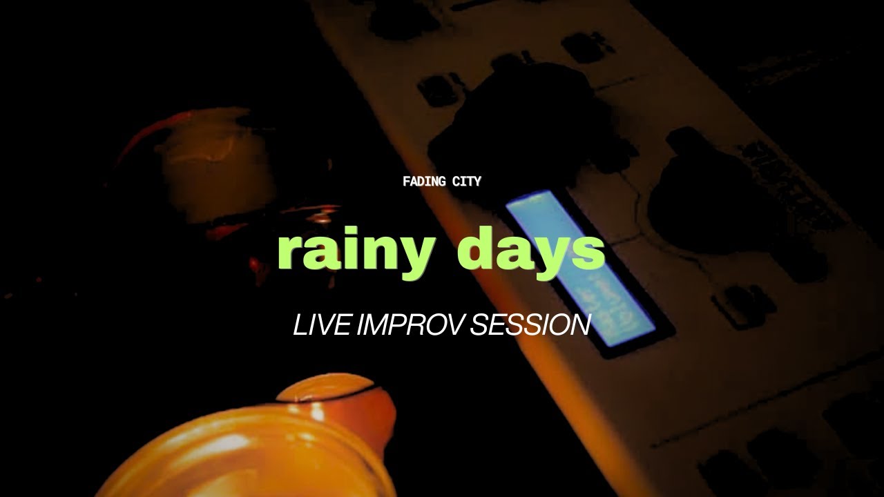 rainy days | relaxing ambient drones to just contemplate