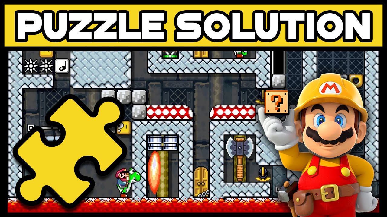Super Mario Maker - One Screen Puzzle Walkthrough [#15] - Sharpshooter ...