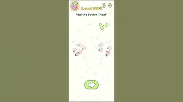 Dop 2 (Delete One Part) Level - 3004 Find the button "NEXT" #shorts #shortsfeed #viralshorts