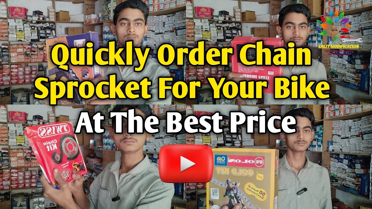 Bike Order How To All' Bikeπ« Quickly Order Chain Sprocket π₯ For Your Bike | At The ...