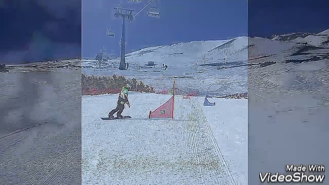 2017 snowboard erciyes kayak merkezi freestyle & carving ( Samet araboğa )