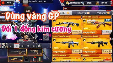 CrossFire Legend: DÙNG 5 TRIỆU VÀNG ĐỂ ĐỔI LẤY KIM CƯƠNG