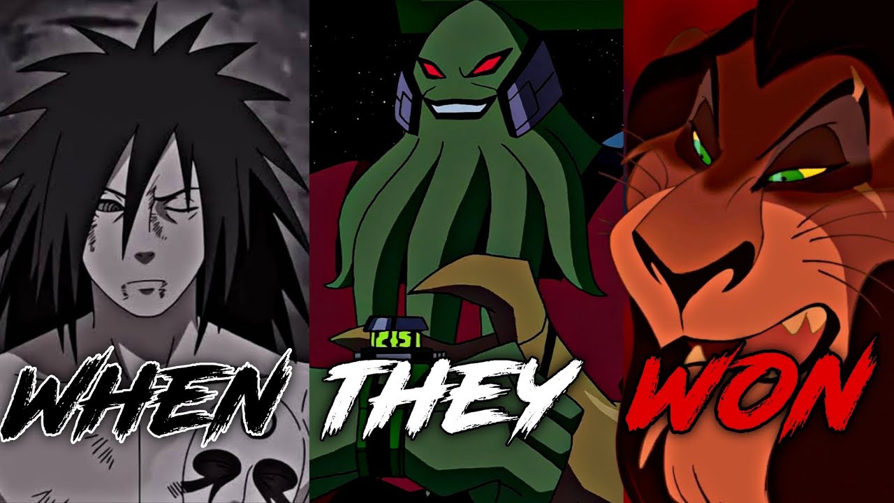 Everytime Villains WON!