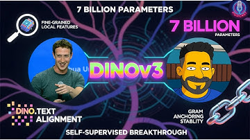 DINOv3 UNLEASHED: Scaling Self-Supervised Vision AI to 7 Billion Parameters.