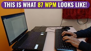 This Is What 87 Wpm Looks Like Fast Typing Tech Avi