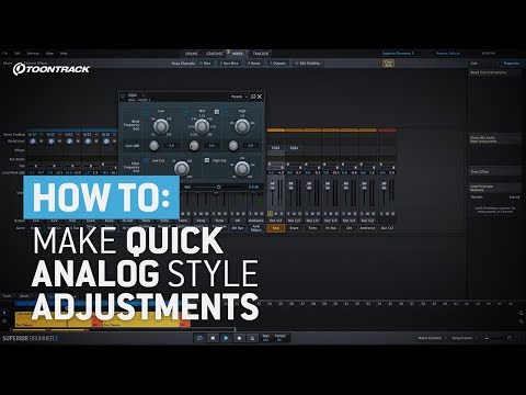 Superior Drummer 3: How to make quick analog style adjustments with the EQ84