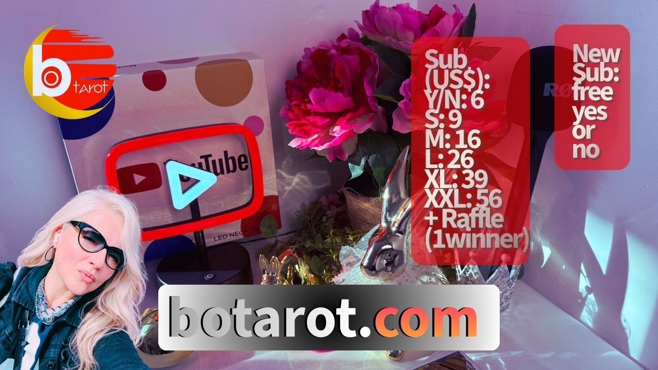 BOTarot: XS, S, M, L, XL, XXL + New Sub Free Y/N + ! Winner Raffle