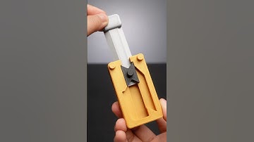 3D Printed Dual State Latch #3dprinting