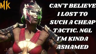 MK11 Ultimate NGL Losing To Cheap Tactics Like This Make Me So Ashamed Of Myself SHEEVA