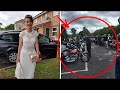 Her mom posted a photo of her online. Two days later, 120 bikers were guarding her house…