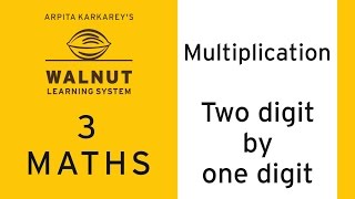 3 Math - Multiplication - Two digit by one digit screenshot 3