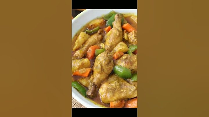 Filipino Style - Chicken Curry with Coconut Milk 😍👌