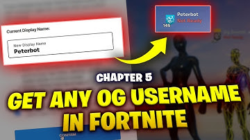How To Get ANY OG Name in Fortnite Chapter 5! (Get ANY Epic Username You Want)