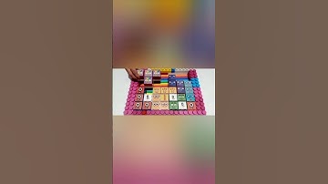 Numberblocks tetris 1 to 10 faces .