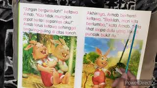 (READ ALONG) E-BOOK ❤️ Arnab dan Kura-kura - Bacaan Sebelum Tidur  -