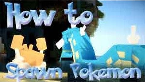 Pixelmon: How To Spawn Pokemon and Shiny Pokemon!