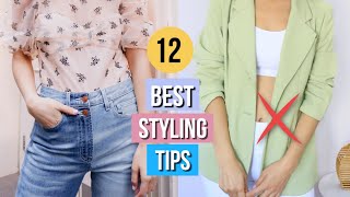 12 BEST Styling Tips EVERY Girl Should Know! Spring Outfit Ideas