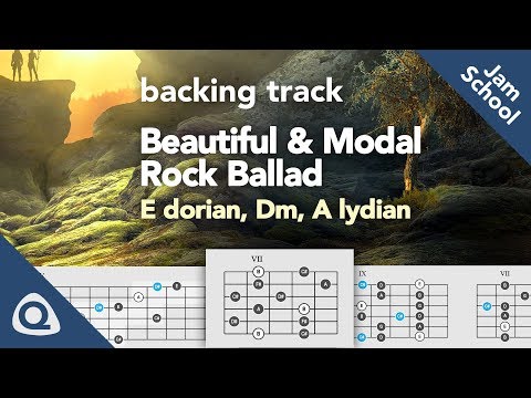 backing-track---beautiful-orchestral-and-modal-rock-ballad-in-e-dorian,-dm-and-a-lydian