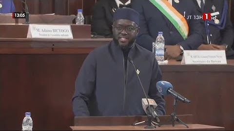 PARLEMENT IVOIRIEN : El Malick Ndiaye à la cérémonie d’ouverture de la première session ordinaire