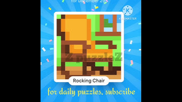 Nonograms daily challenge 29 December 2023 answer / solution / how to solve #ZpuzzleZ