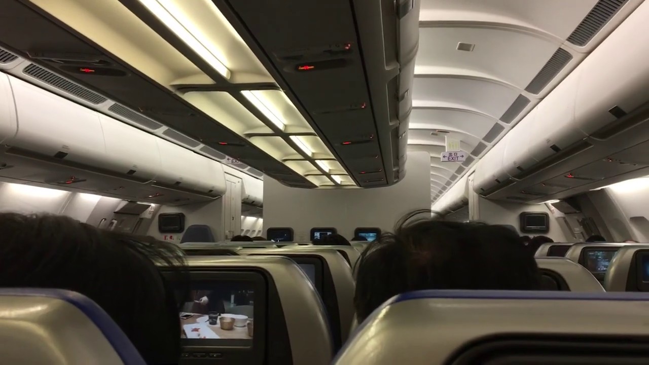 Cathey Pacific A330-300 Economy Class from HKG to ICN - YouTube