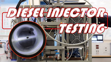 BOSCH diesel electromagnetic injector - Academic laboratory and measuring at PUT