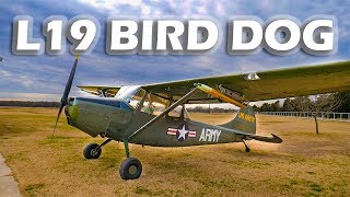 L19 Bird Dog (Cessna 170 Variant) - Flight & Interview L19 Bird Dog (Cessna 170 Variant) - Flight & Interview