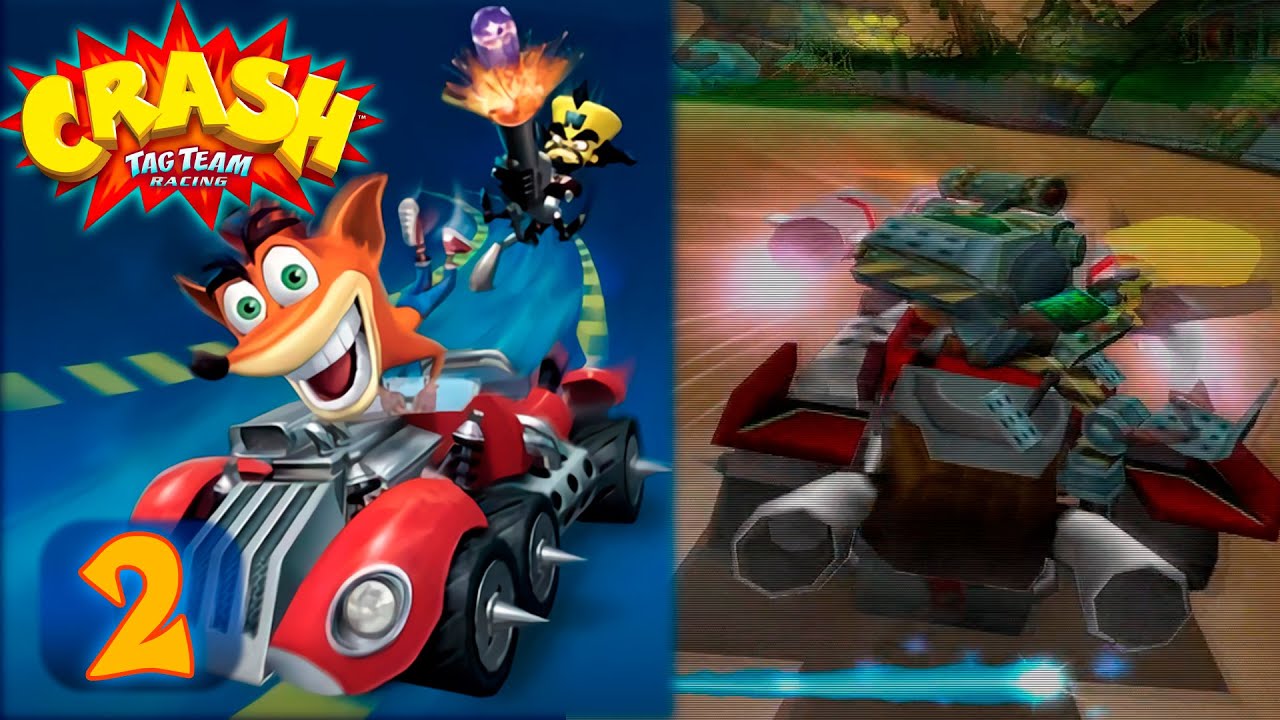 Crash Tag Team Racing | Capitulo 2 Primera Arena de combate - Juego Completo