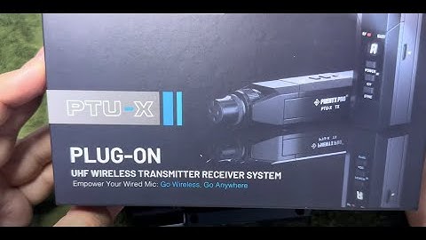 FIX: Design FLAW.... Phenyx Pro PTU-X UHF wireless transmitter receiver, modification