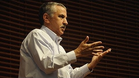 Thomas Friedman: Lessons Learned After 20 Years of Writing Columns