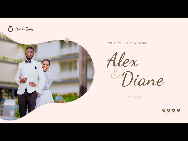 🔴LIVE | Wedding Ceremony of 'IRAKIZA AleX u0026 DIANE 01.07.2023 class=
